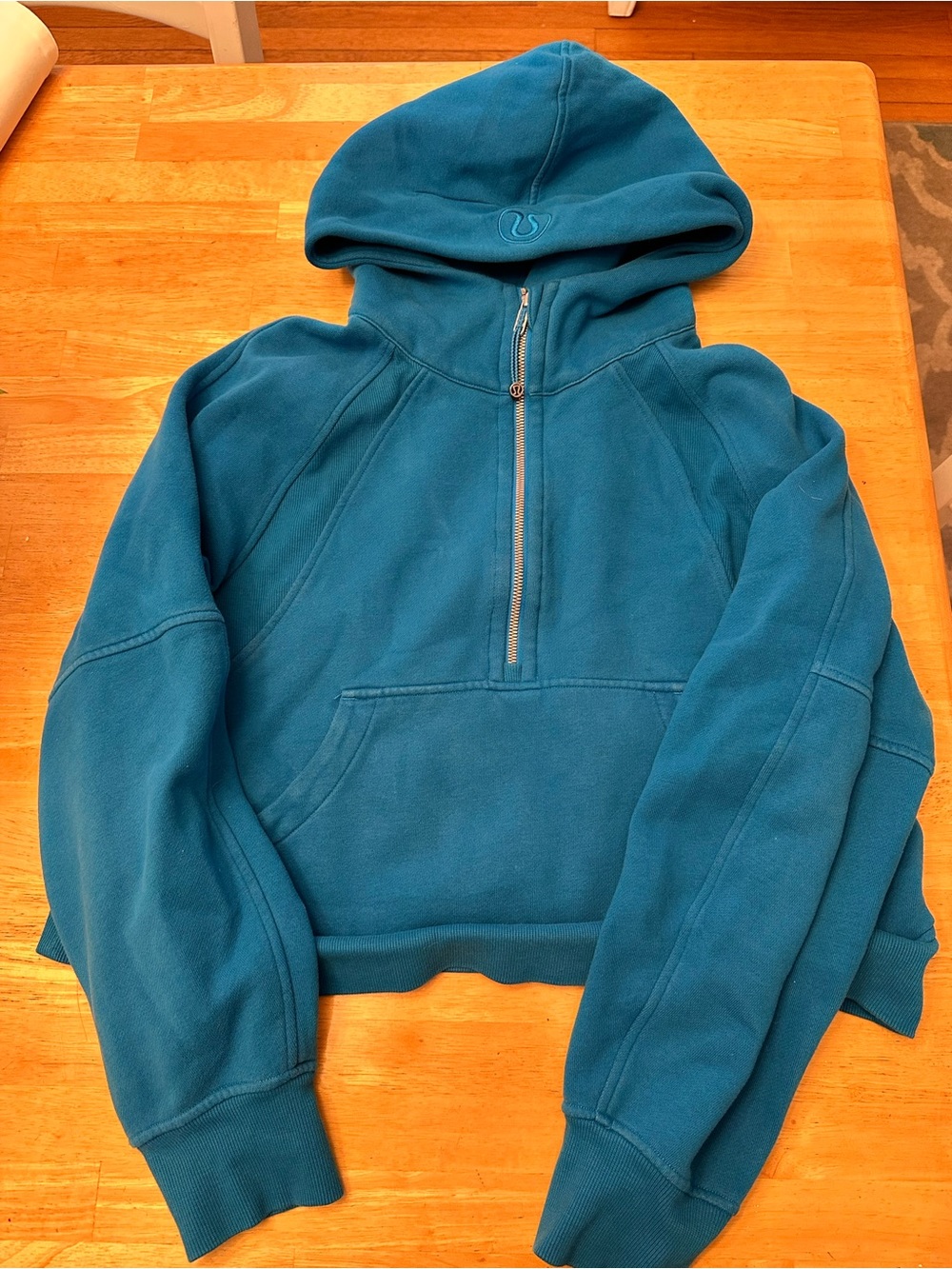 Lululemon half-zip scuba hoodie size M/L